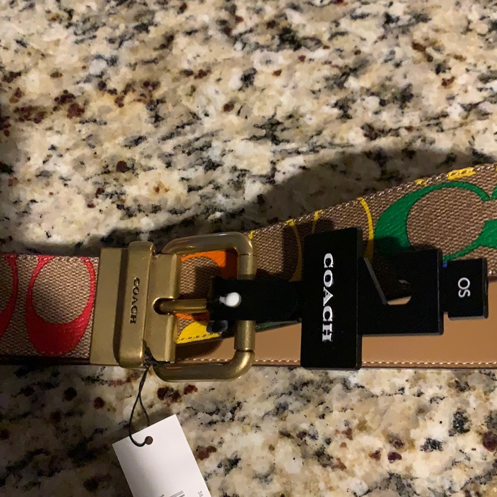 Coach belt